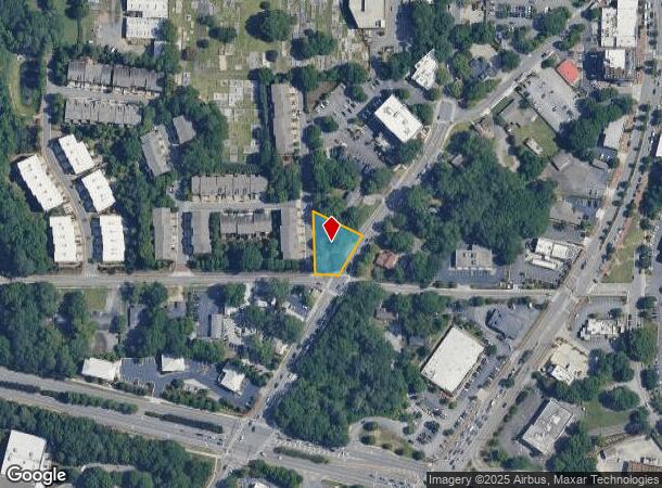  91 Roswell St, Alpharetta, GA Parcel Map