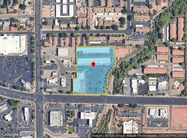  1812 W Sunset Blvd, Saint George, UT Parcel Map