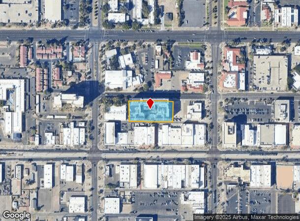 127 W Pepper Pl, Mesa, AZ Parcel Map