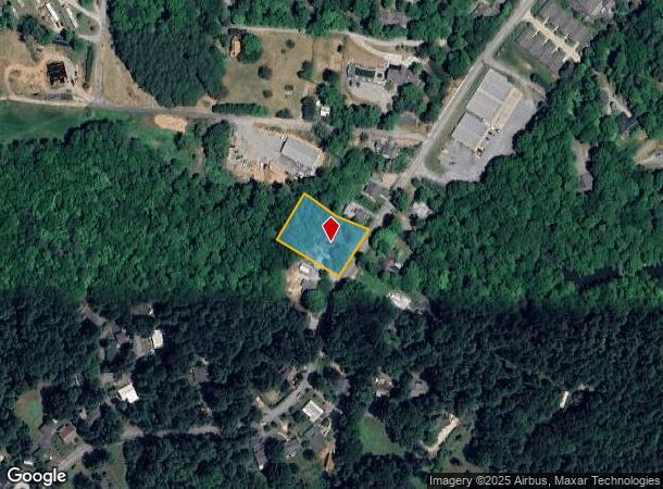  339 Greenville St, Saluda, NC Parcel Map