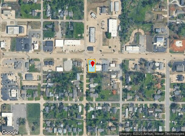  129 W Macarthur St, Shawnee, OK Parcel Map