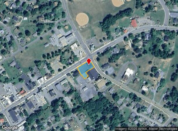8323 W Main St, Marshall, VA Parcel Map