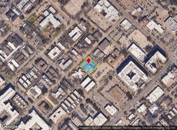  2820 Reagan St, Dallas, TX Parcel Map