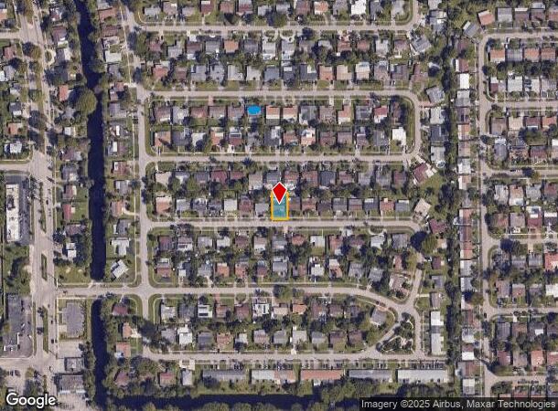  5883 Nw 13Th St, Sunrise, FL Parcel Map