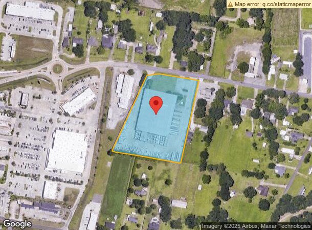  220 Hector Connoly Rd, Lafayette, LA Parcel Map