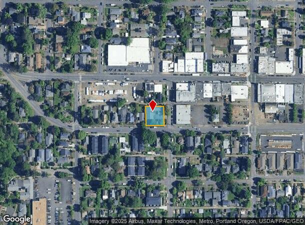  527 Se 78Th Ave, Portland, OR Parcel Map