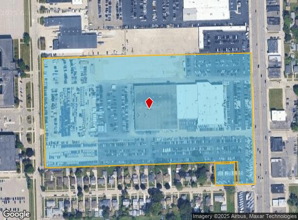 25947 Van Dyke Ave, Center Line, MI Parcel Map