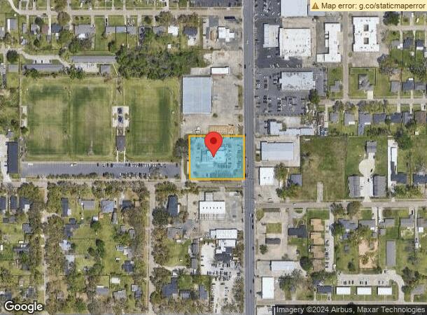  3624 Ryan St, Lake Charles, LA Parcel Map