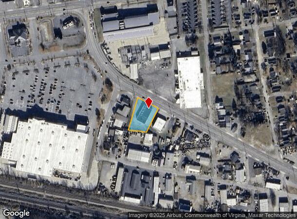 736 W 4Th St, Salem, VA Parcel Map