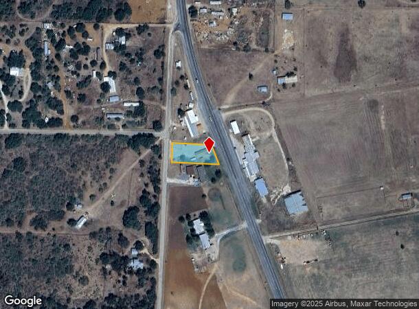 16032 S Highway 16, Cherokee, TX Parcel Map