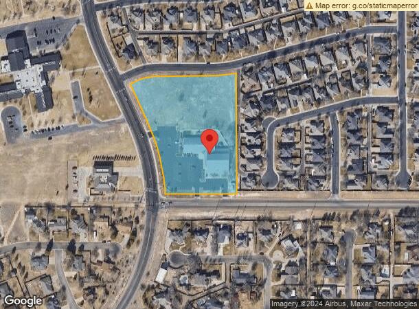  2400 N Coulter St, Amarillo, TX Parcel Map