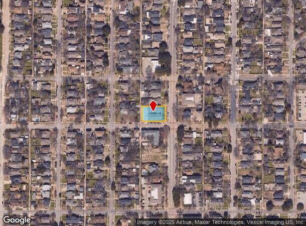  905 N Bishop Ave, Dallas, TX Parcel Map