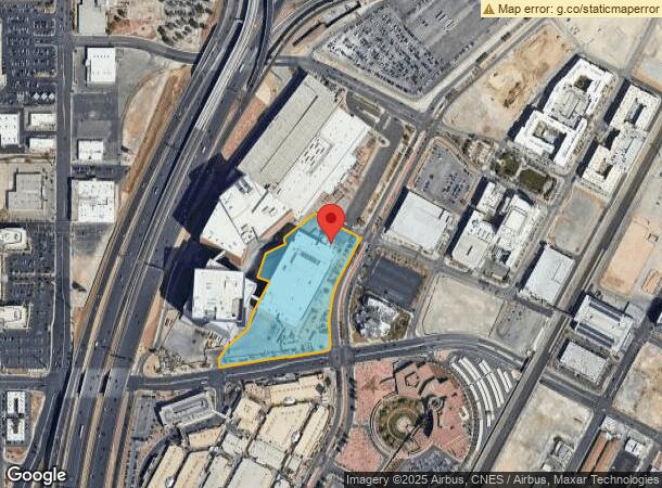  495 S Grand Central Pky, Las Vegas, NV Parcel Map