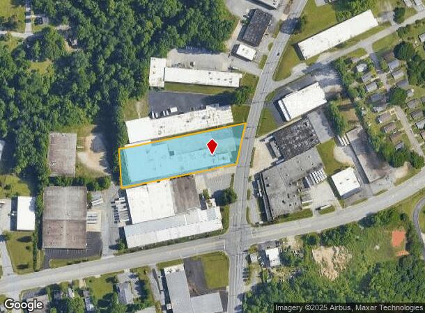  1948 W Green Dr, High Point, NC Parcel Map