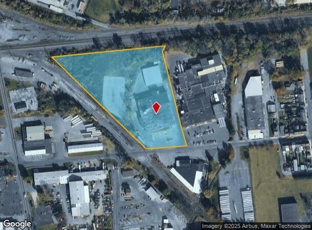 1507 Willow St, Lebanon, PA Parcel Map