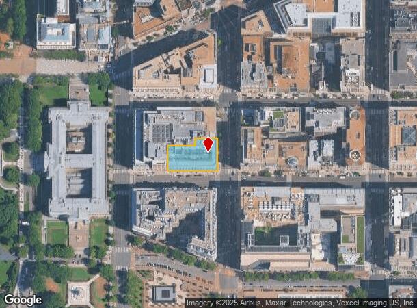 600 14Th St Nw, Washington, DC Parcel Map