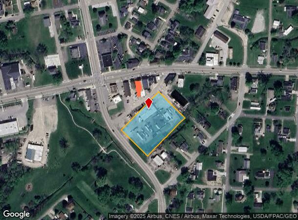  124 Canal St, Hebron, OH Parcel Map