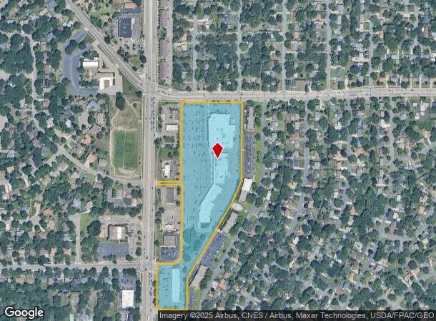  10855 University Ave Ne, Minneapolis, MN Parcel Map