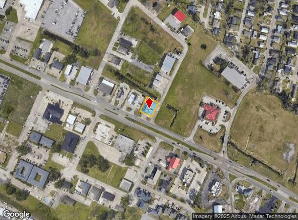  1048 W Tunnel Blvd, Houma, LA Parcel Map