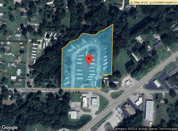  705B Forrest Ave, Mc Kenzie, TN Parcel Map