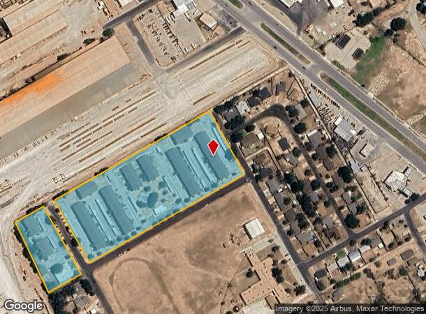 2401 Lillie St, San Angelo, TX Parcel Map