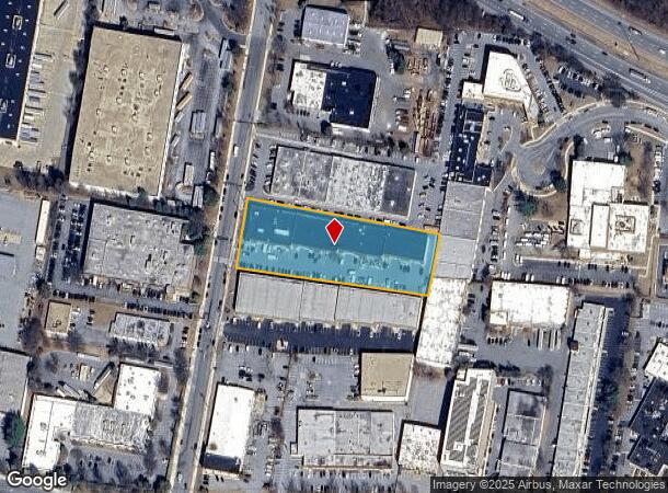 9141 Industrial Ct, Gaithersburg, MD Parcel Map