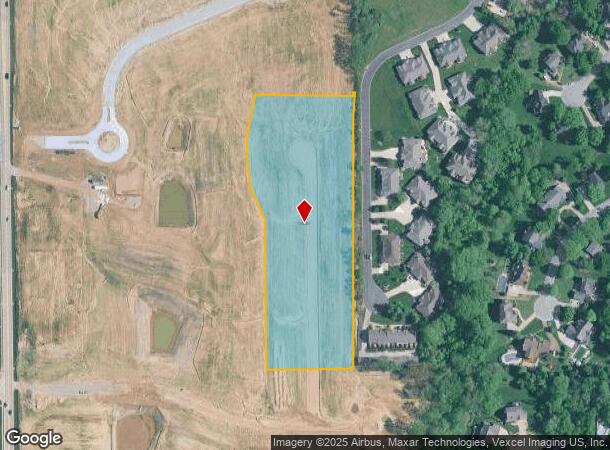  481 N Meridian Rd, Glen Carbon, IL Parcel Map