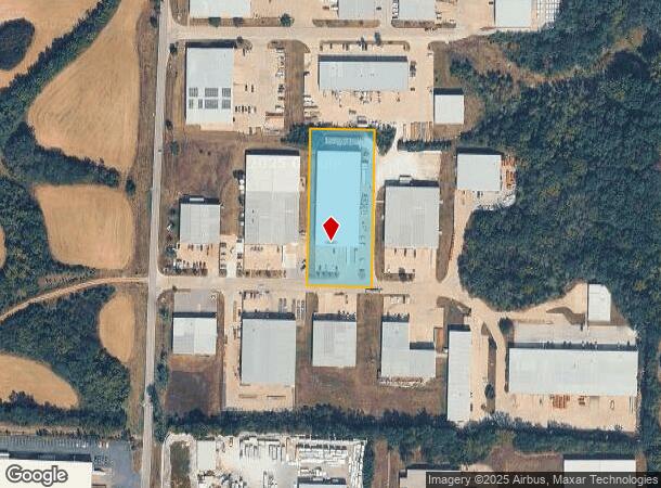 1463 Hoff Industrial Ctr, O Fallon, MO Parcel Map