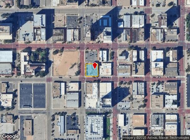 1212 13Th St, Lubbock, TX Parcel Map