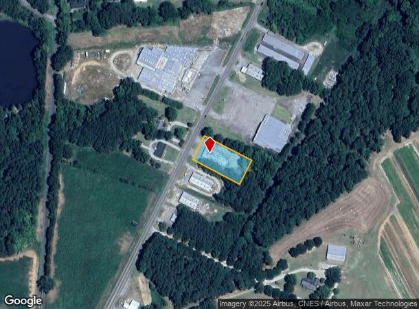 158 Lee St, Johnston, SC Parcel Map