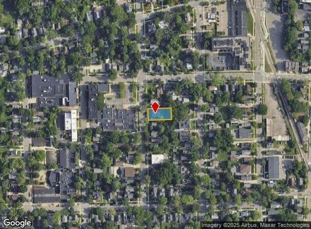 413 3Rd St, Ann Arbor, MI Parcel Map