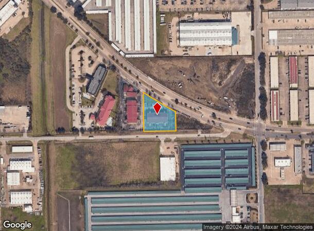  8850 Airport Blvd, Houston, TX Parcel Map