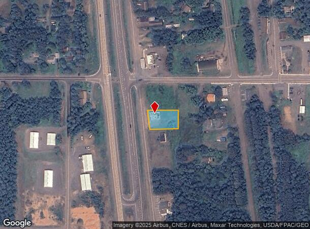  14418 S Packer Ave, Gordon, WI Parcel Map