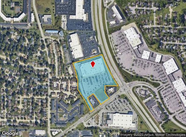 1825 E Primrose St, Springfield, MO Parcel Map