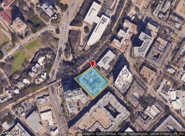 2815 Carlisle St, Dallas, TX Parcel Map