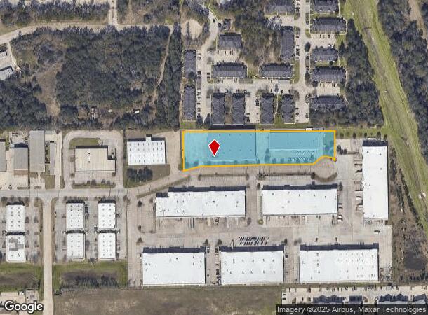 605 Spring Hill Dr, Spring, TX Parcel Map