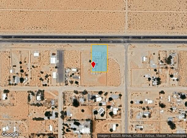  4127 W Inyokern Rd, Ridgecrest, CA Parcel Map