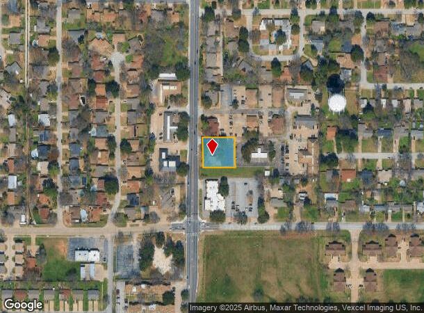 711 N Fielder Rd, Arlington, TX Parcel Map