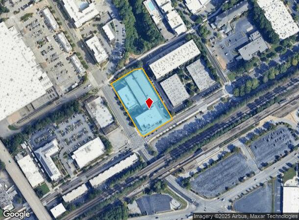  5170 Peachtree Rd, Atlanta, GA Parcel Map