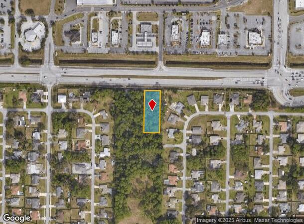  198 Palm Bay Rd Ne, Palm Bay, FL Parcel Map