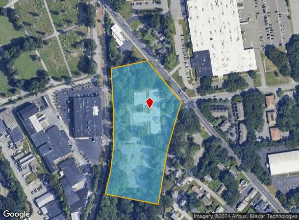  105 Pawtucket Ave, Rumford, RI Parcel Map