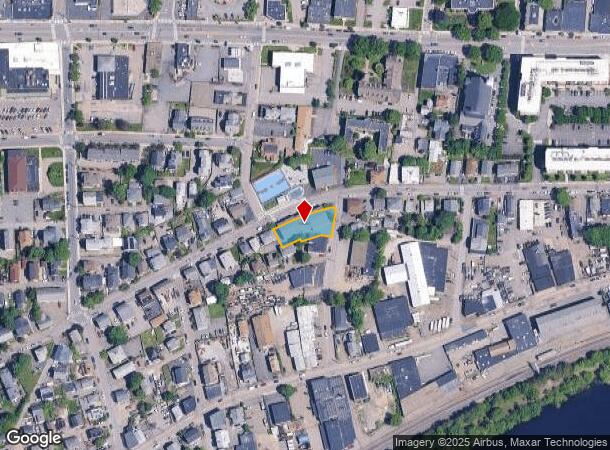  88 Charles St, Waltham, MA Parcel Map