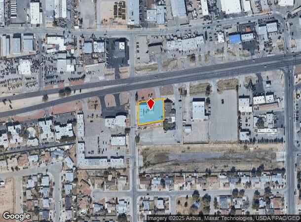  9900 Montana Ave, El Paso, TX Parcel Map