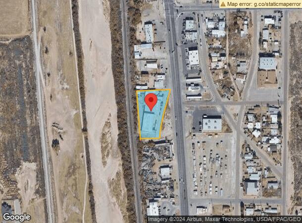  6837 Doniphan Dr, Canutillo, TX Parcel Map