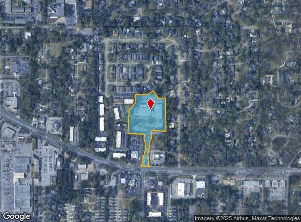  6144 Airport Blvd, Mobile, AL Parcel Map