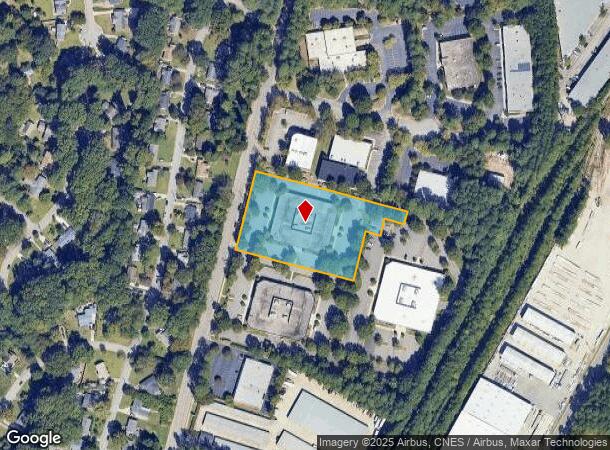 3514 Bush St, Raleigh, NC Parcel Map