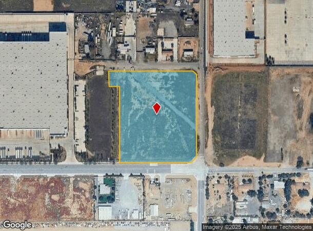850 W Markham St, Perris, CA Parcel Map
