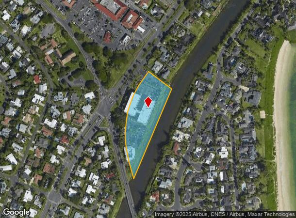  970 N Kalaheo Ave, Kailua, HI Parcel Map