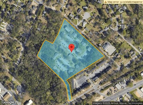  1601 Prescott Rd, Columbia, SC Parcel Map