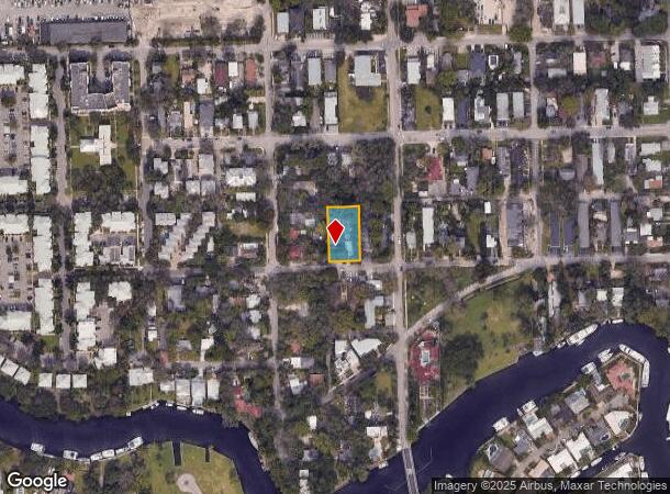 1115 Tequesta St, Fort Lauderdale, FL Parcel Map